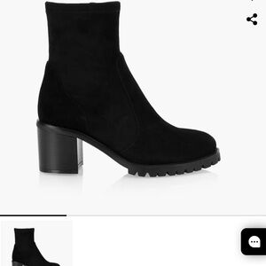 Black Women's Ankle Boots Artica Megeve size 9